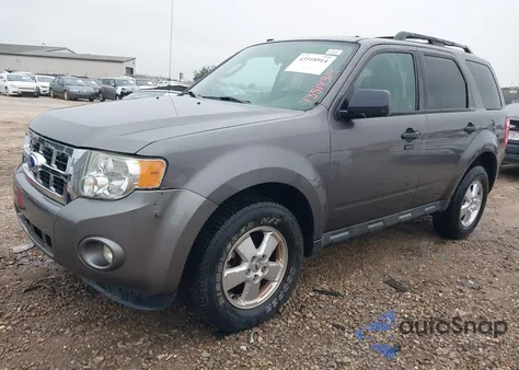 2012 Ford Escape Xlt from USA, damaged, VIN 1FMCU0D78CKB75481